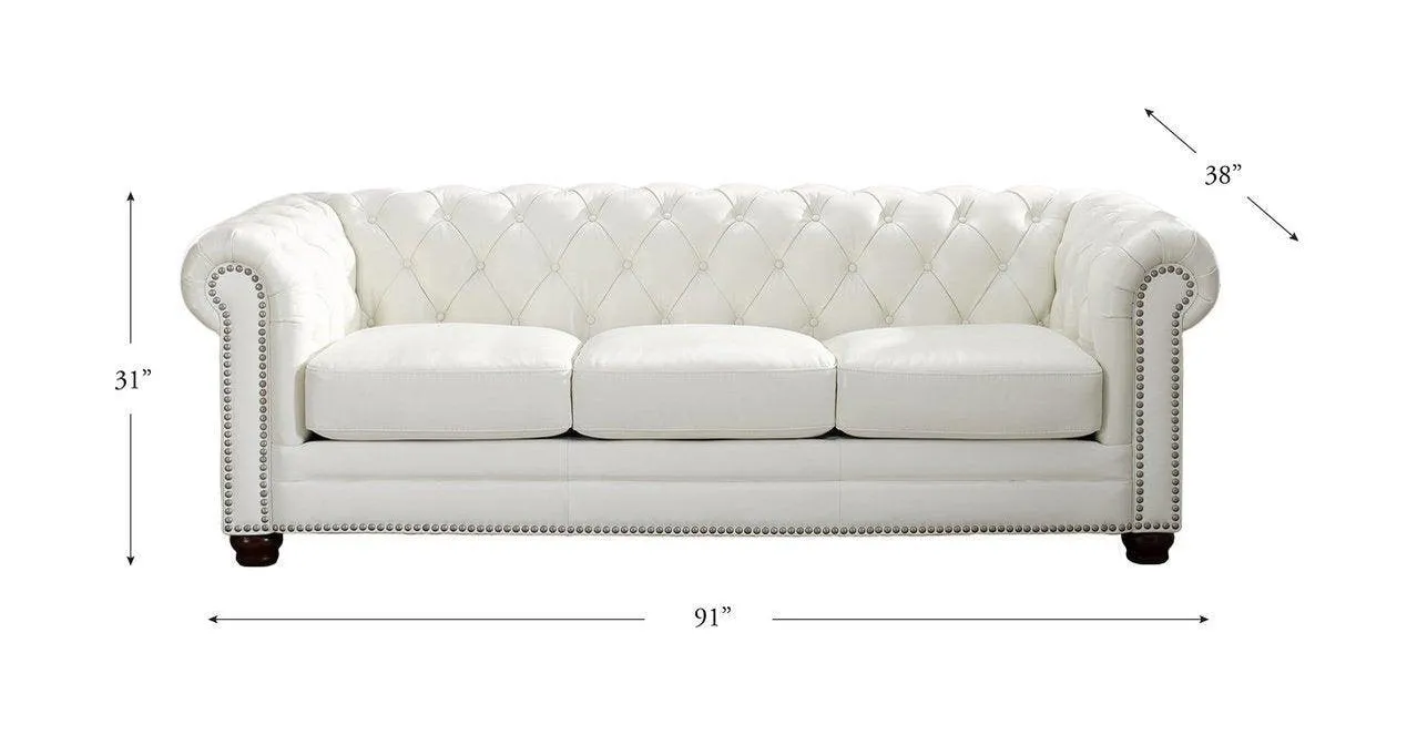 Aliso Leather Sofa Collection
