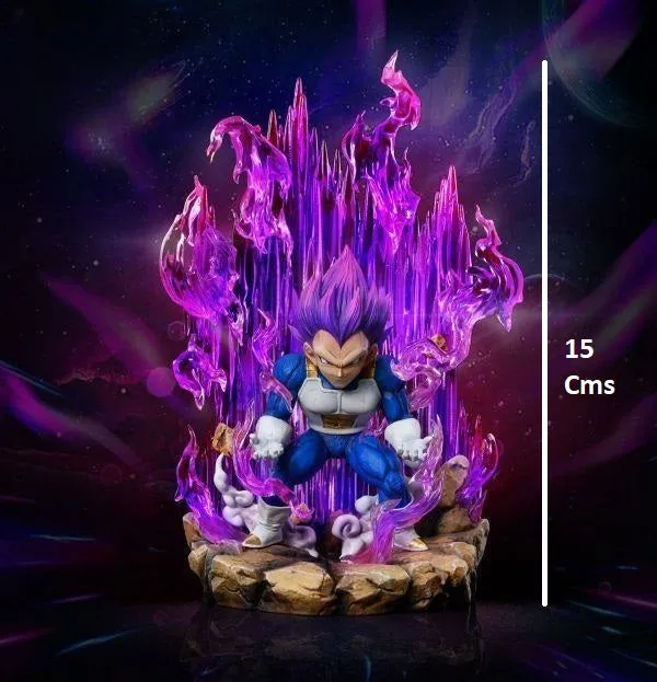 DBZ Super Saiyan Break Out God Of Destruction Vegeta Prince Action Figure | 15 Cms |
