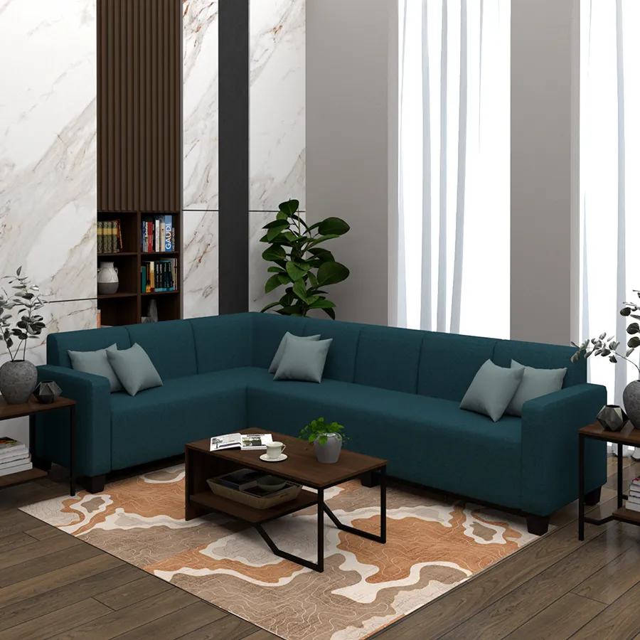 Eric Corner Sectional 6 Seat (2L) Sofa