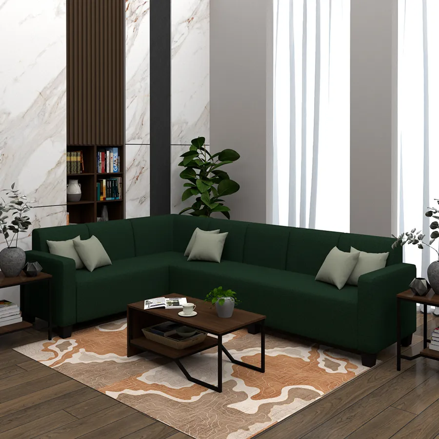 Eric Corner Sectional 6 Seat (2L) Sofa
