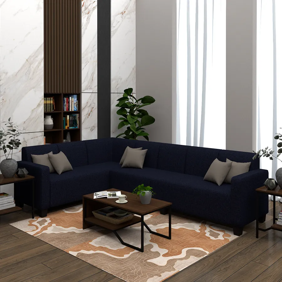Eric Corner Sectional 6 Seat (2L) Sofa