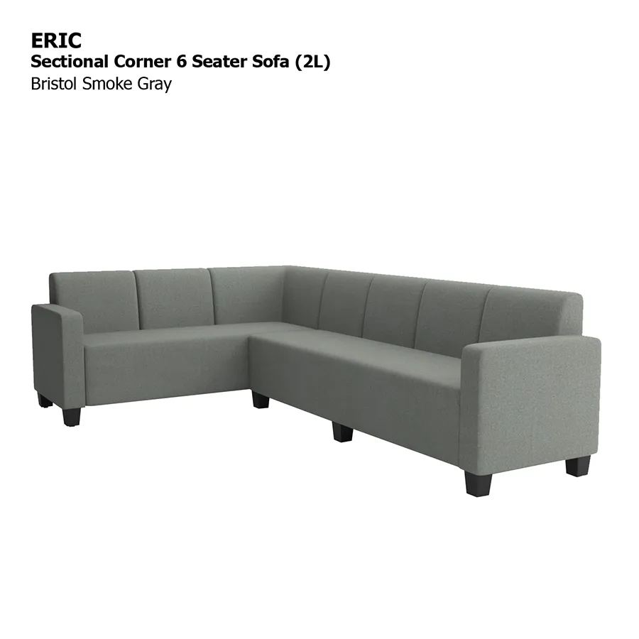 Eric Corner Sectional 6 Seat (2L) Sofa