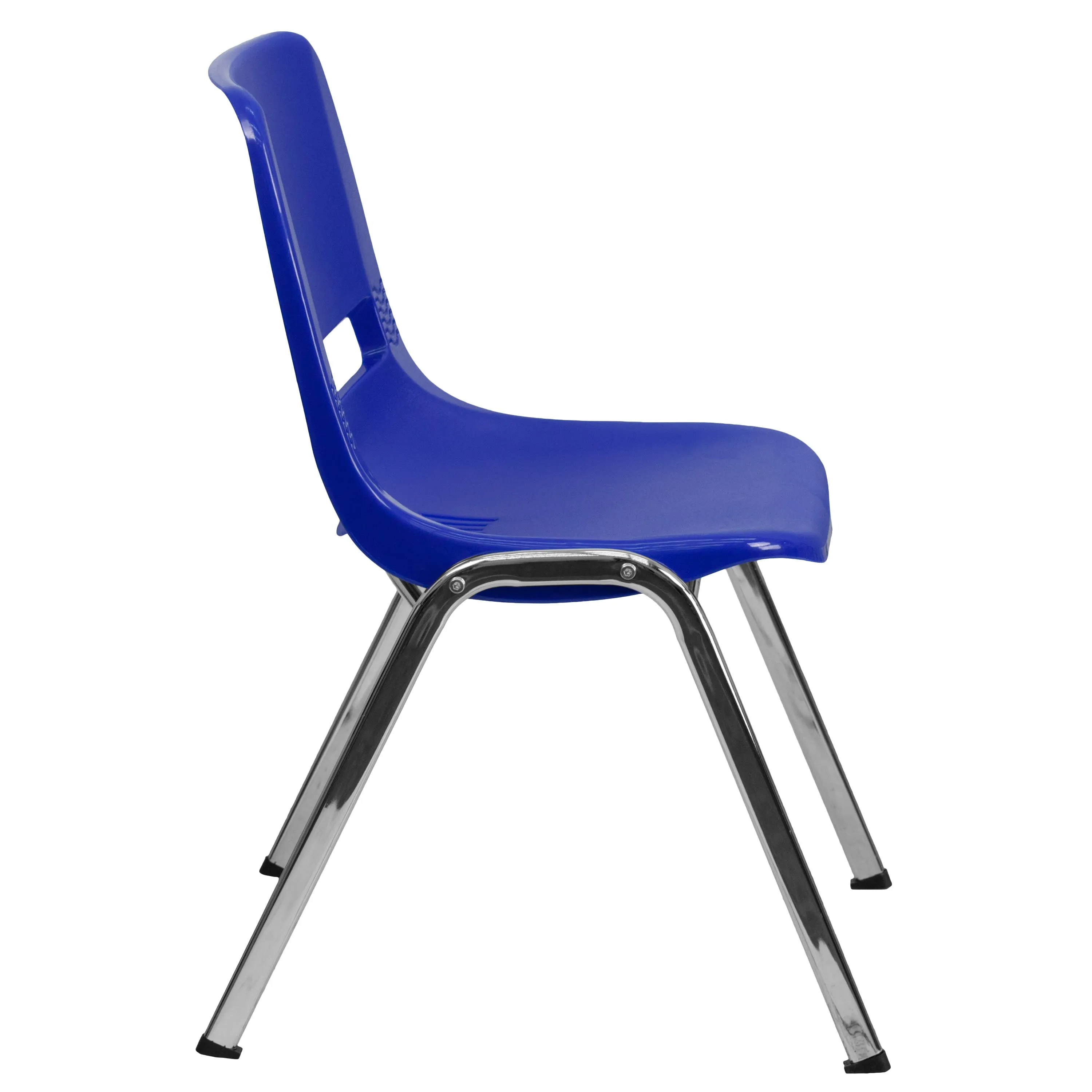 HERCULES Series 440 lb. Capacity Kid's Ergonomic Shell Stack Chair with 14" Seat Height