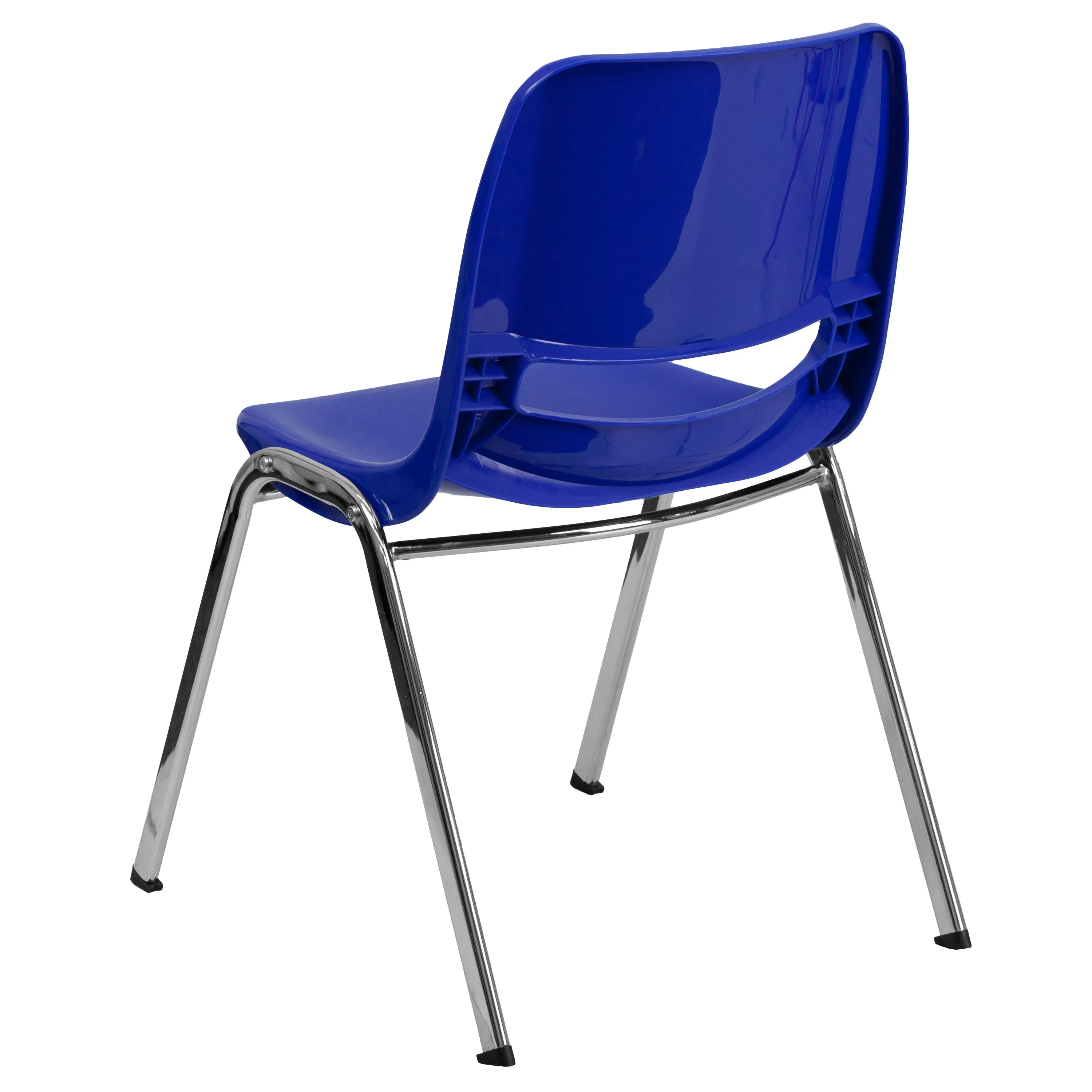 HERCULES Series 440 lb. Capacity Kid's Ergonomic Shell Stack Chair with 14" Seat Height