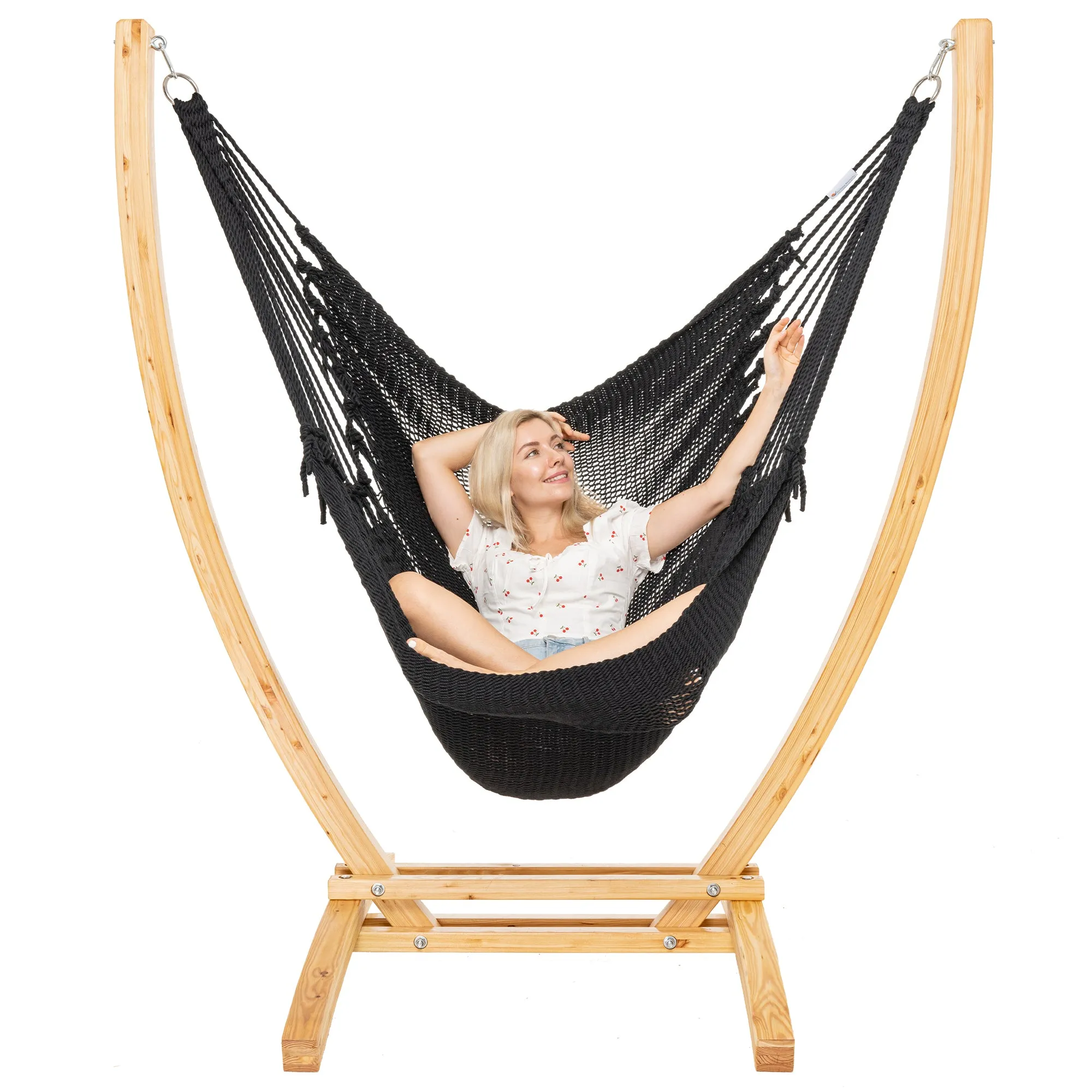 Jumbo Caribbean Recliner - Black