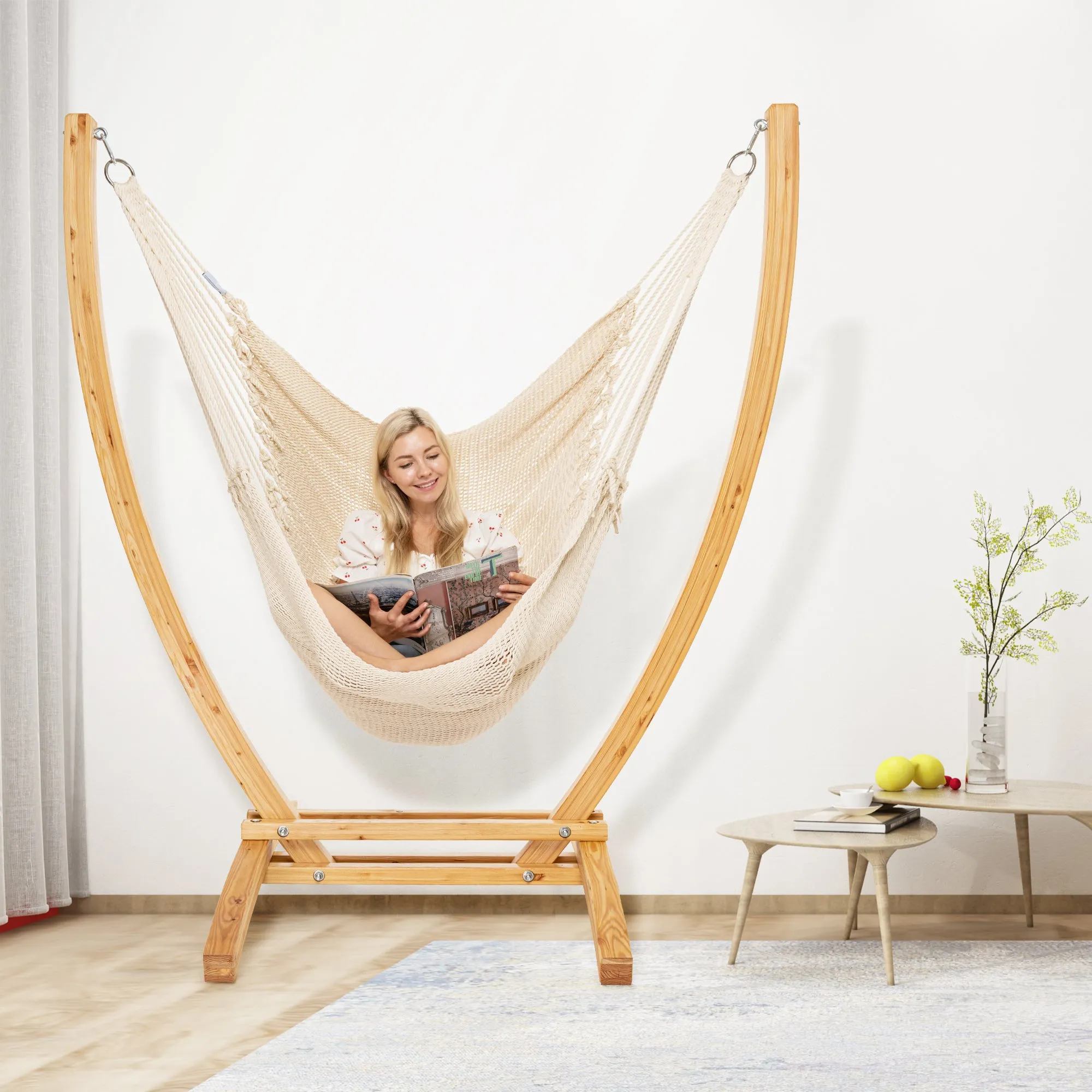 Jumbo Caribbean Recliner - Cream