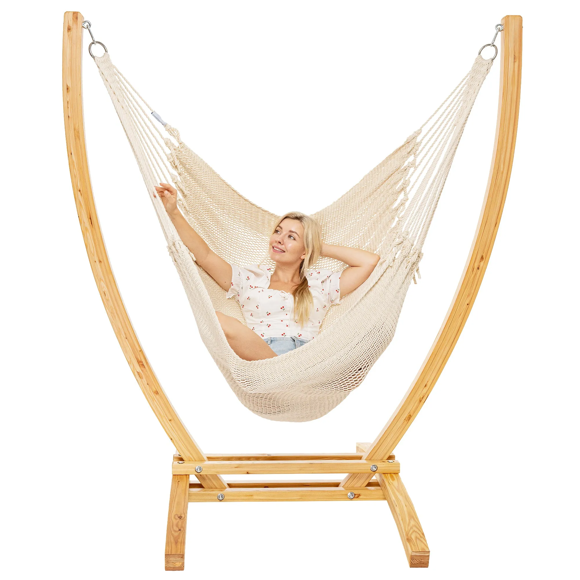 Jumbo Caribbean Recliner - Cream