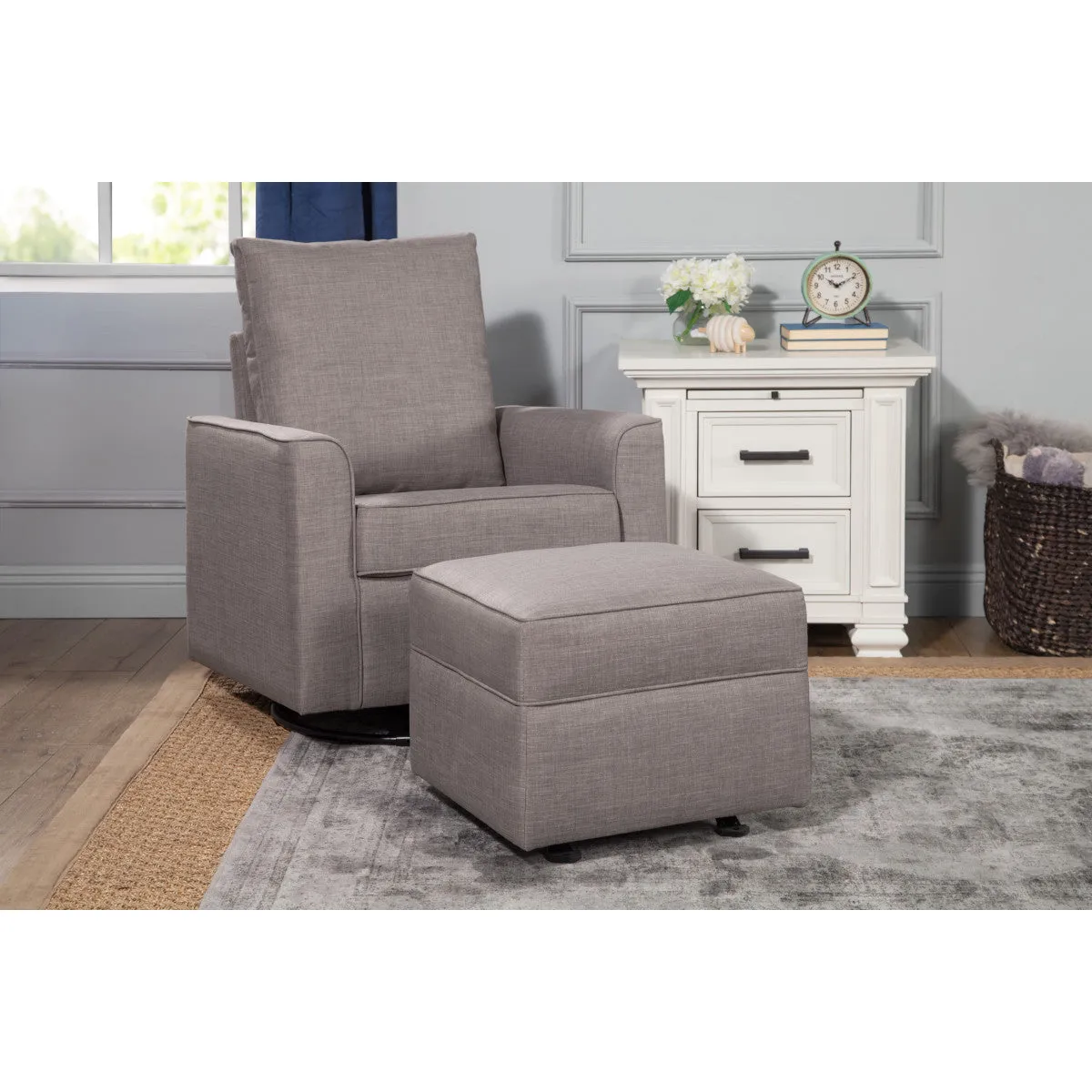 Namesake Willa/Alden Gliding Ottoman