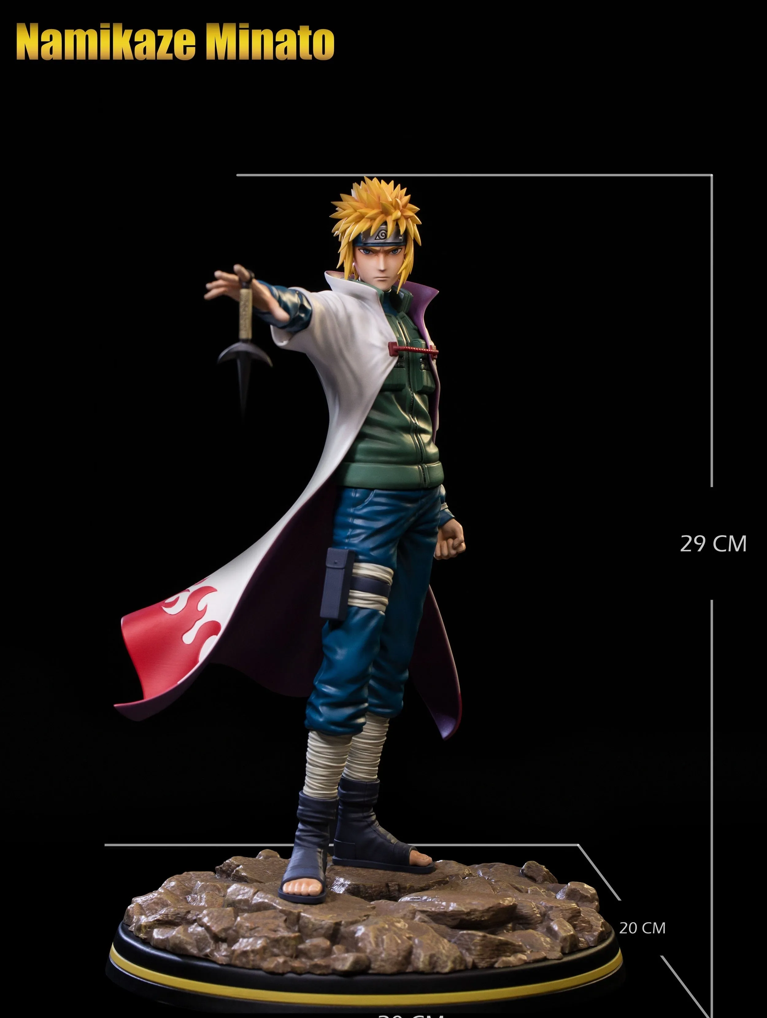 Namikaze Minato Naruto Statue PVC Figure | 30 CM |