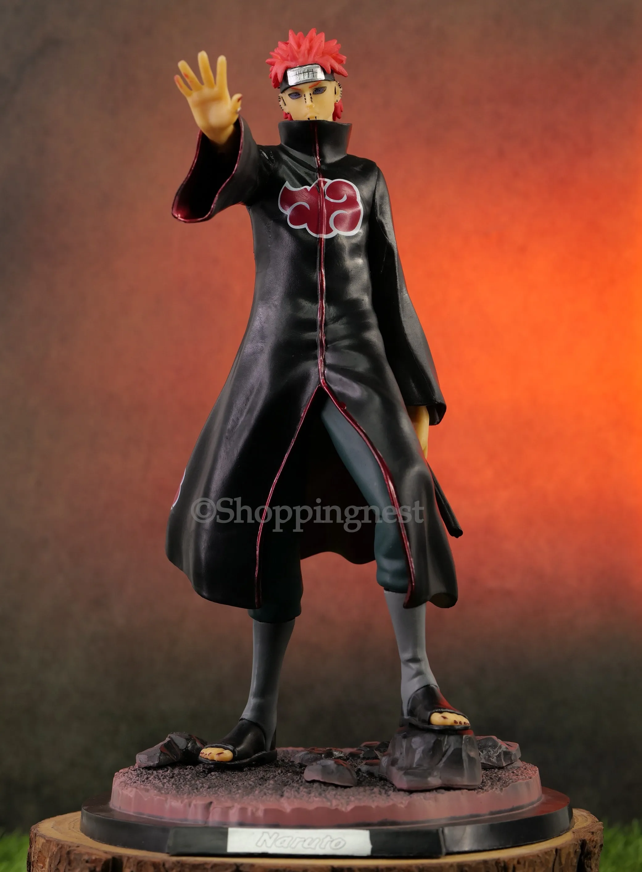 ninja Shippuden Akatsuki Pain Yahiko Action Figure Statue Doll Toy Gift | 31 CMS |