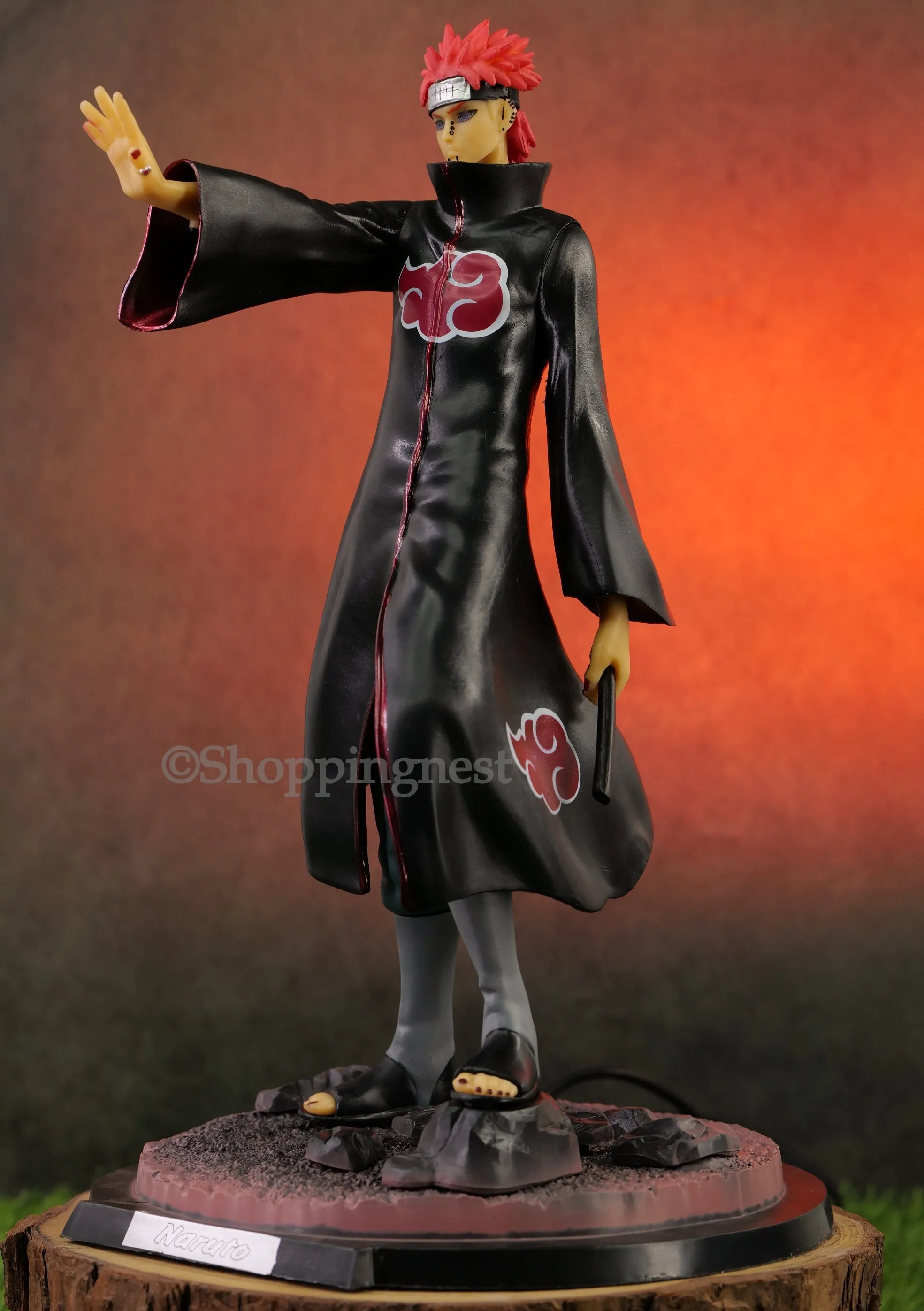 ninja Shippuden Akatsuki Pain Yahiko Action Figure Statue Doll Toy Gift | 31 CMS |