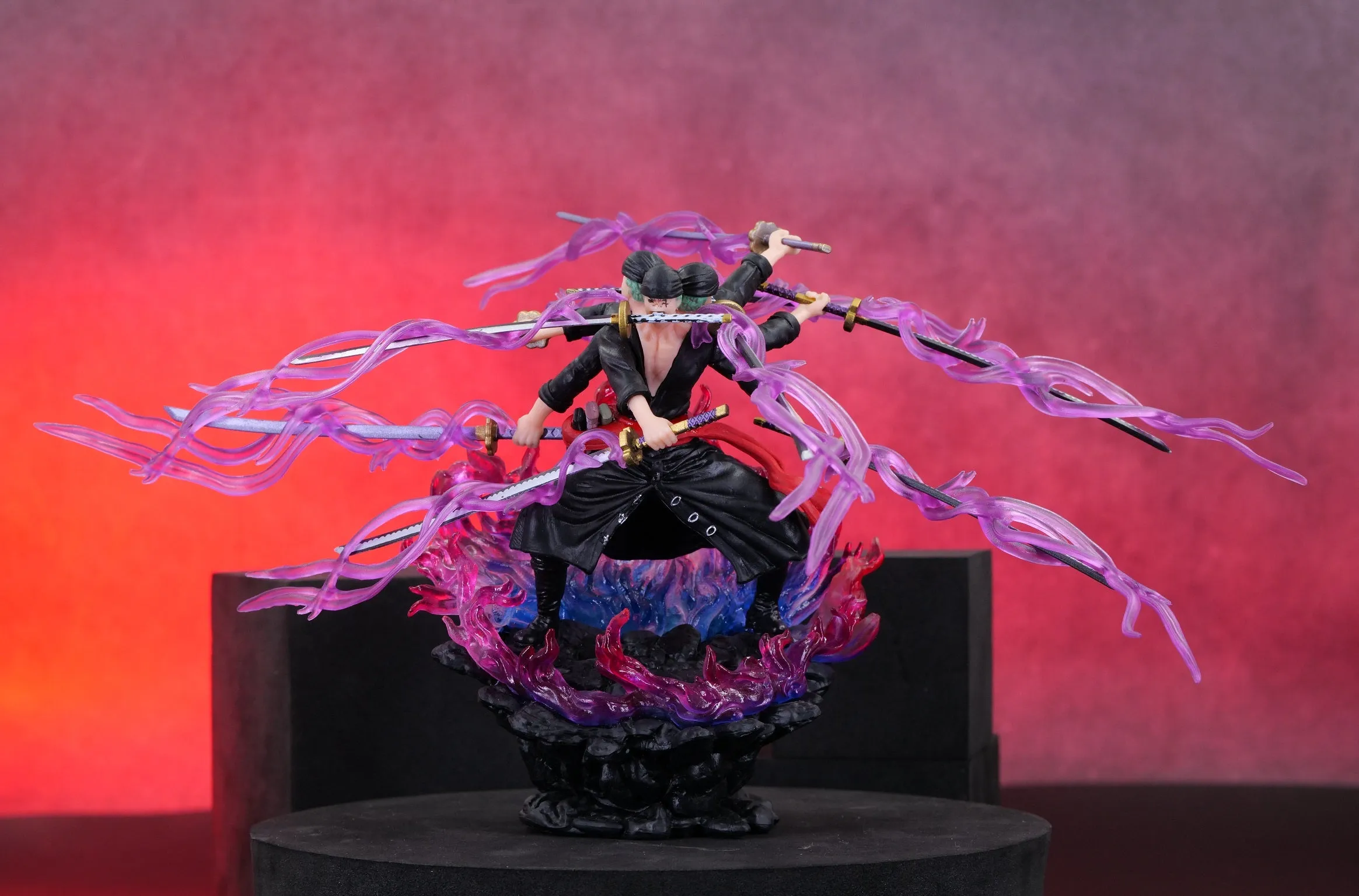 One Piece Roronoa Zoro Nine Knives Three Faces Asura Form Action Figure | 13 CMS |