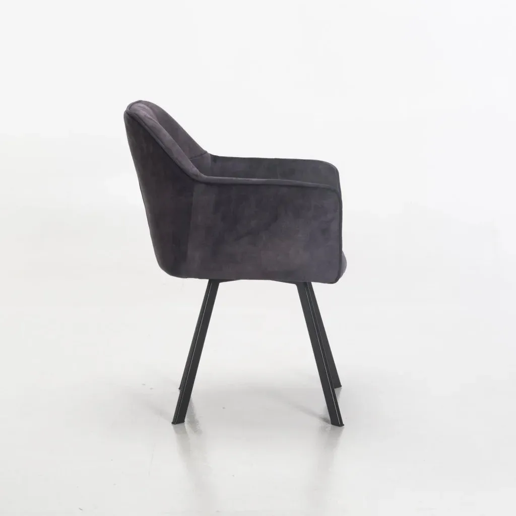 PIA DELUXE VELVET DINING CHAIR