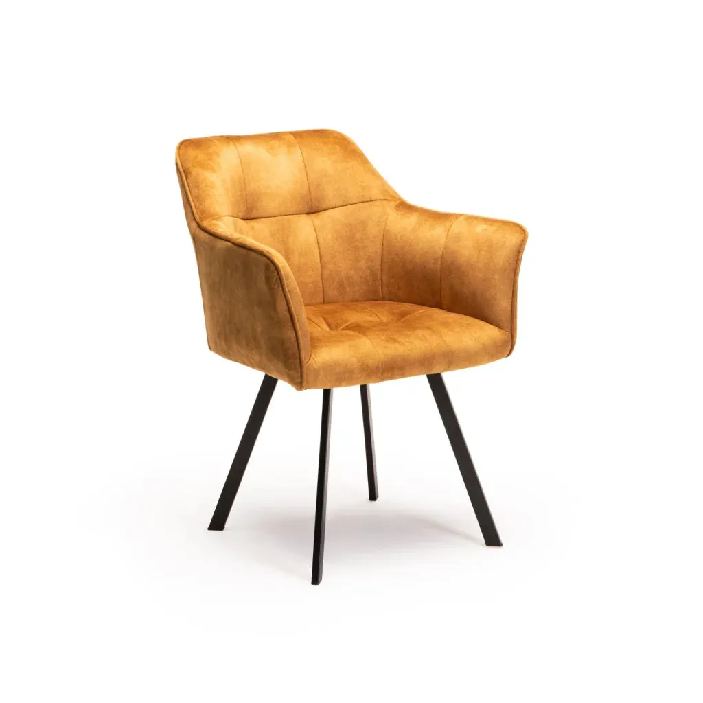 PIA DELUXE VELVET DINING CHAIR
