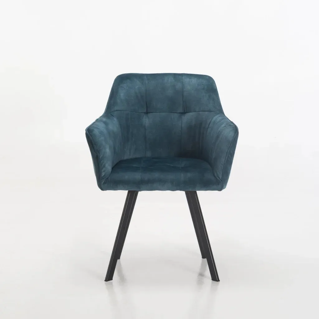 PIA DELUXE VELVET DINING CHAIR