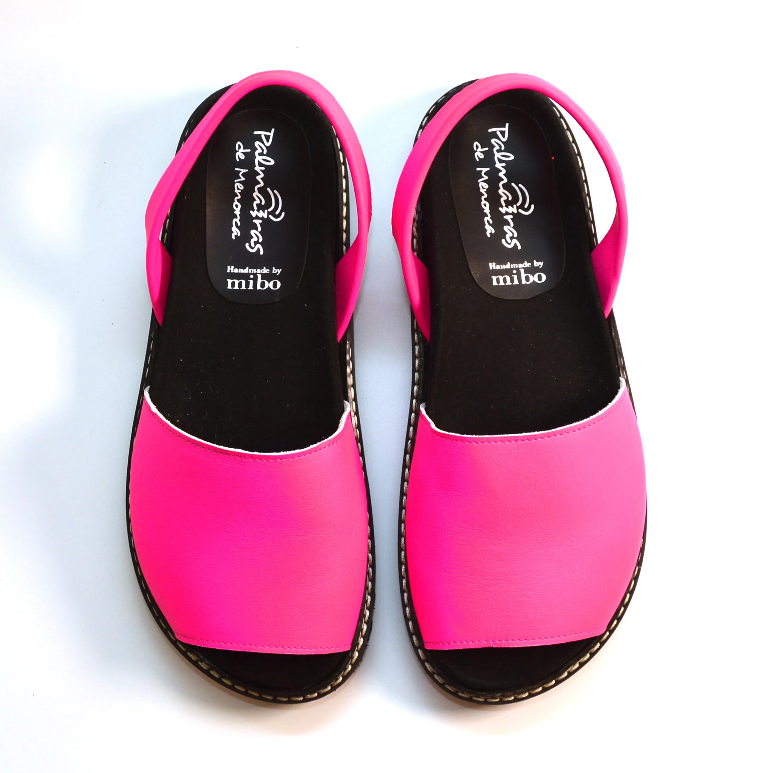 SAMPLE SALE Neon Pink Ergonomic Avarcas
