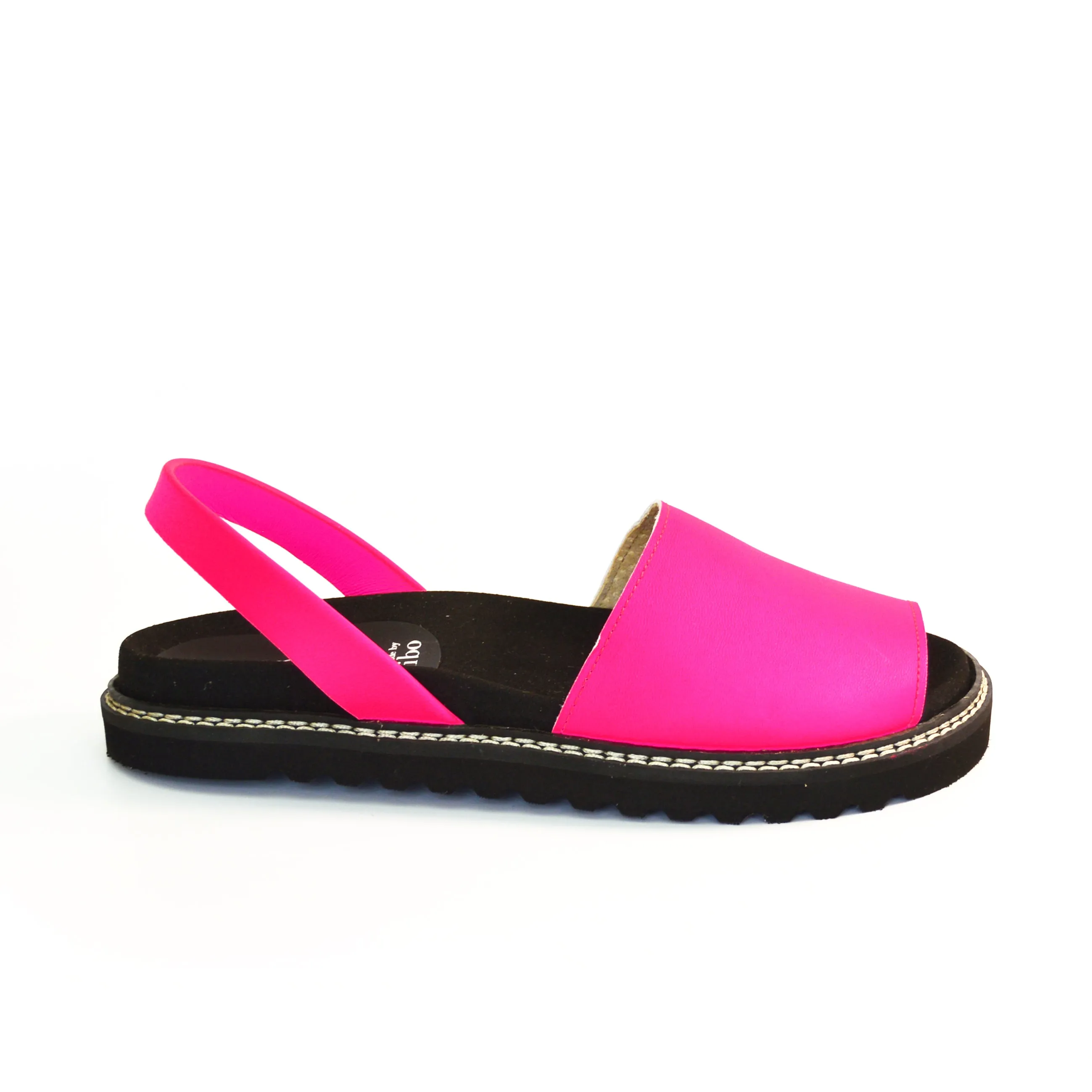 SAMPLE SALE Neon Pink Ergonomic Avarcas