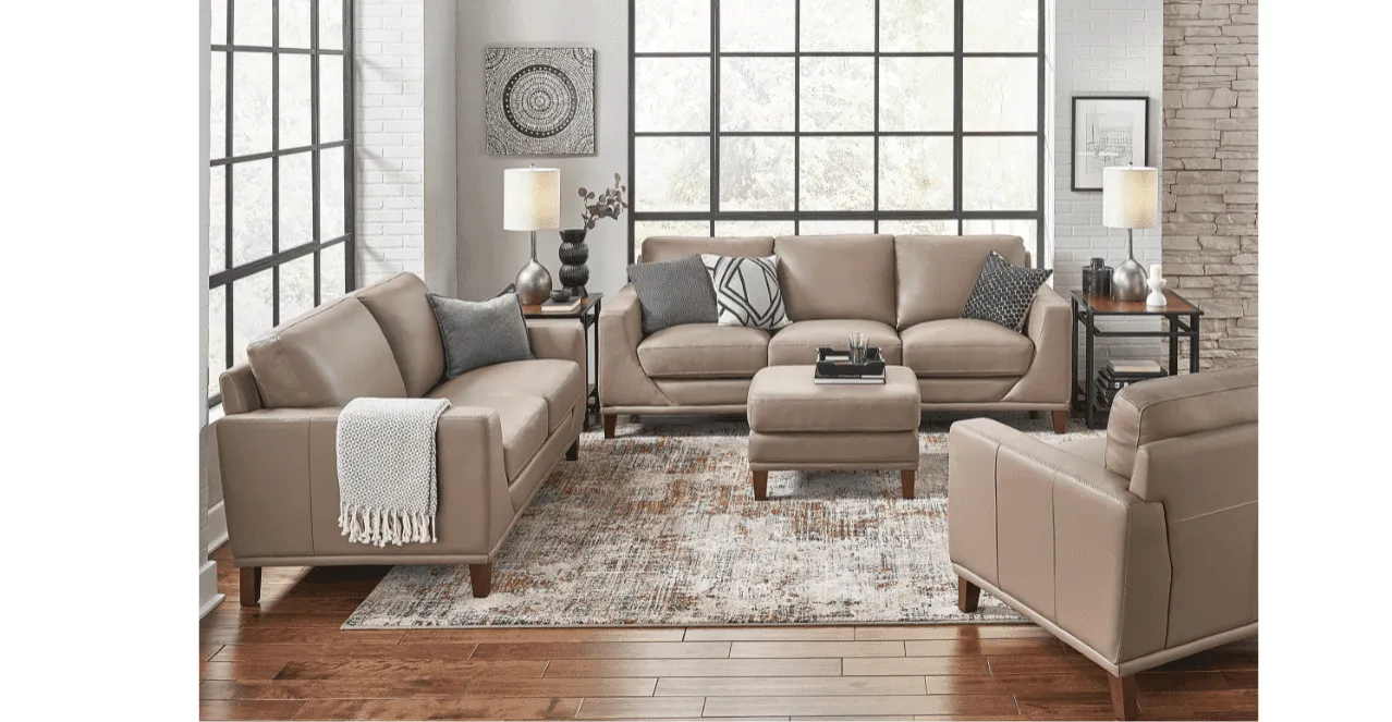Soma Leather Sofa Collection